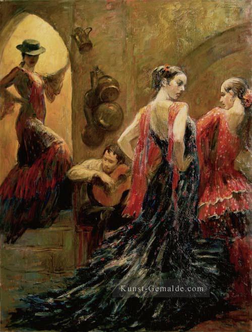 Flamenco in Sevilla Ballett Ölgemälde